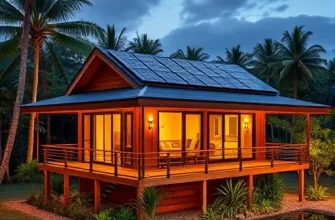 М modular тропический модульный дом на солнечных крыши и дождевой воде