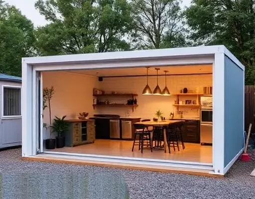 Как временные гаражи превращаются в модульные коворкинги под сдачу посуточно